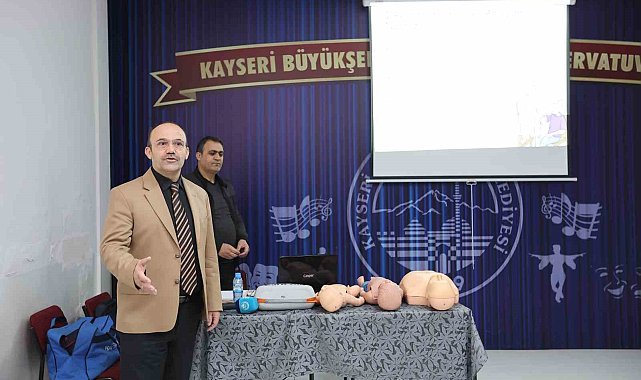 Büyükşehir&#039;den personeline sertifikalı &#039;ilk yardım&#039; eğitimi