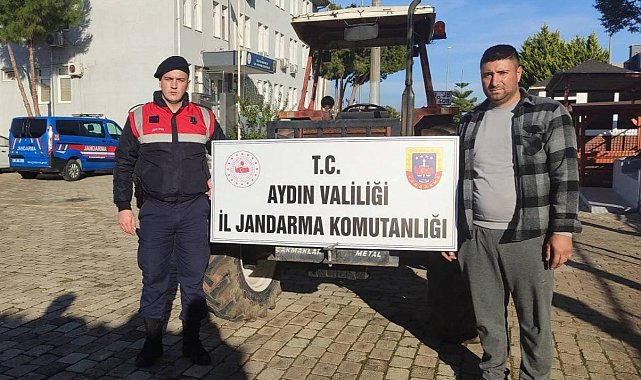 Çalınan 800 bin TL değerindeki traktör bulundu