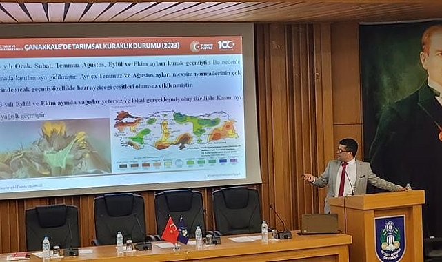 Çanakkale'de artan kuraklık tehlikesi masaya yatırıldı