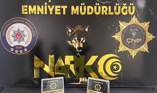 Çanakkale'de üzerinden uyuşturucu çıkan şüpheli tutuklandı