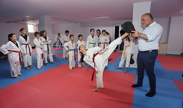 Canik'te ücretsiz spor eğitimi