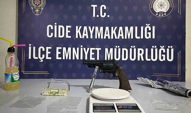 Cide'de uyuşturucuyla yakalanan şahıs tutuklandı