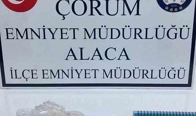 Çorum'da uyuşturucu operasyonu: 4 gözaltı