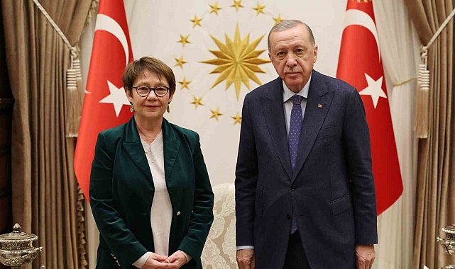 Cumhurbaşkanı Erdoğan, EBRD Başkanı Basso'yu kabul etti