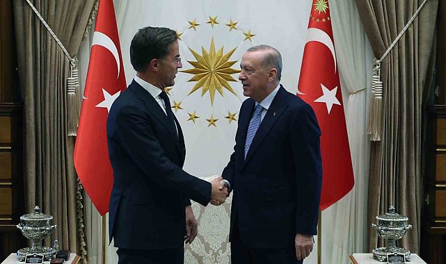 Cumhurbaşkanı Erdoğan, NATO Genel Sekreteri Rutte'yi kabul etti