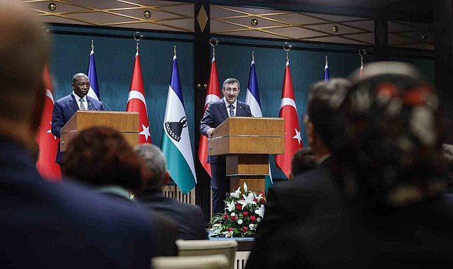 Cumhurbaşkanı Yardımcısı Yılmaz: "Lesotho Krallığı, ülkemizin Güney Afrika bölgesinde önem verdiği, ilişkilerimizin olumlu seyrettiği ortaklardan biridir"