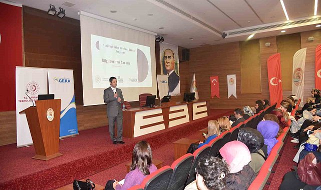 Denizli'de kadın girişimci adaylarından GEKA'ya yoğun ilgi