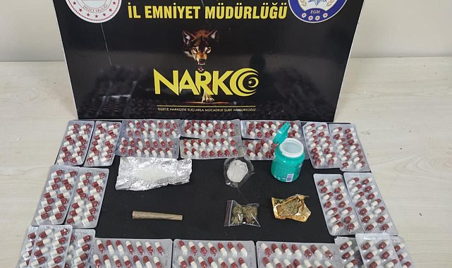 Düzce'de 12 suç kaydı bulunan uyuşturucu satıcısı tutuklandı