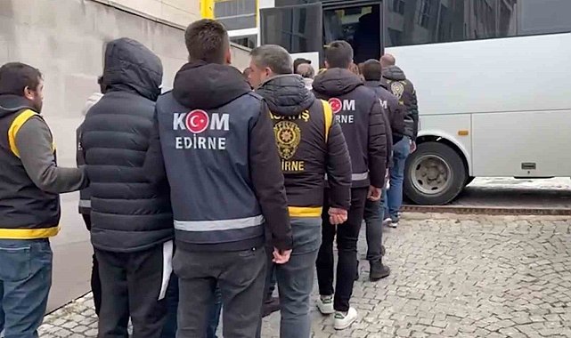 Edirne menkezli 4 ilde oto dolandırıcılığı operasyonu: 5 tutuklama