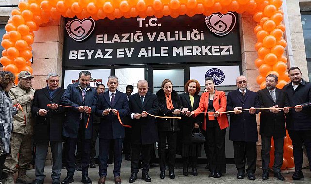 Elazığ'da Beyaz Ev Aile Merkezi hizmete girdi