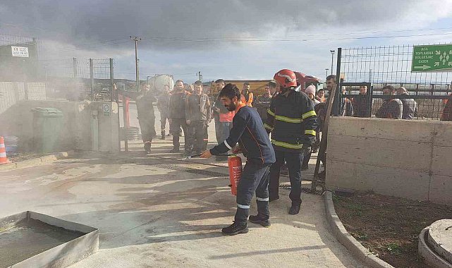 Endüstriyel tesis acil durum ekiplerine eğitim