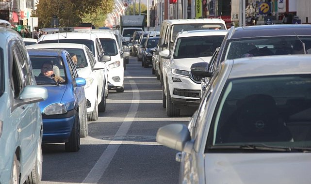Erzincan'da araç sayısı 76 bin 252 oldu