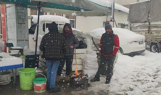 Erzurum kara teslim oldu