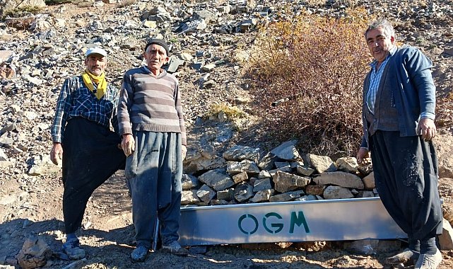 Feke'de meralara su sıvatları yerleştirildi
