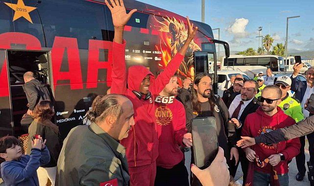 Galatasaray'a Bodrum'da coşkulu karşılama