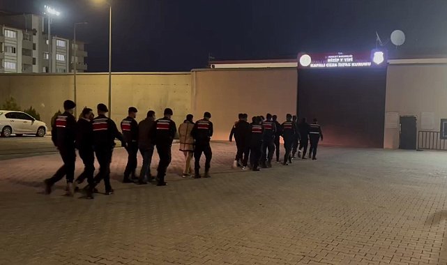 Gaziantep'te göçmen kaçakçılarına şok operasyon: 11 şahıs tutuklandı