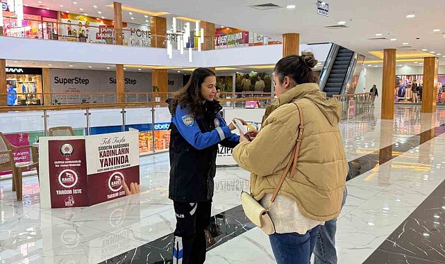 Gazipaşa'da KADES ile şiddete "dur" çağrısı