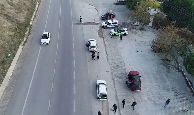 Gemlik'te huzur operasyonu : 15 kişi yakalandı, çok sayıda silah ele geçirildi