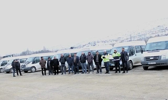Giresun'da okul servis araçları denetlendi