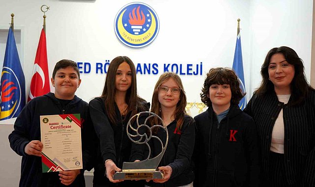 Girişimcilik yazılımı TED Rönesans Koleji'ne dünya şampiyonluğu getirdi