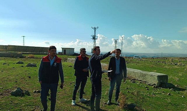 Güçlükonak'ta mera ıslahı projesi için yer tespiti yapıldı