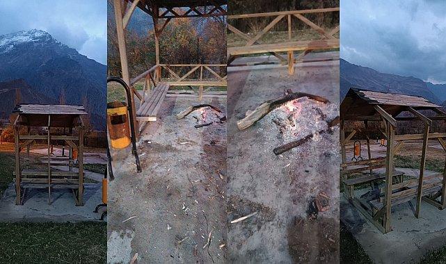 Hakkari'deki parka çirkin saldırı