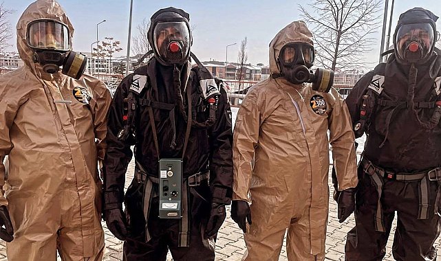 Hastanede KBRN tatbikatı yapıldı