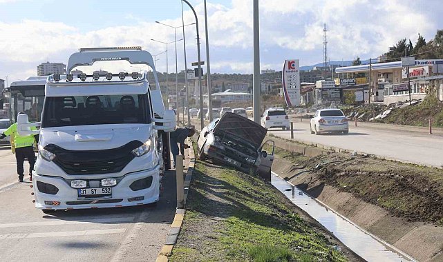 Hatay'da trafik kazası: 5 yaralı