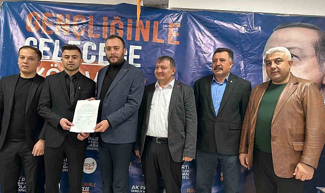 Hisarcık AK Gençlik'te yeni başkan Mustafa Çalışkan