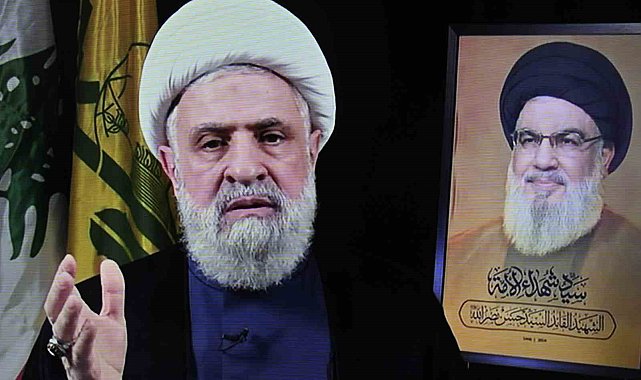 Hizbullah lideri Kasım: "İsrail, anlaşma yoluyla savaş alanında elde edemediklerini elde edebileceğine inandı, ancak bu imkansız"