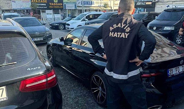 İskenderun'da araç kiralama firmalarına denetim yapıldı