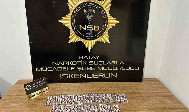İskenderun'da uyuşturucu madde ele geçirildi