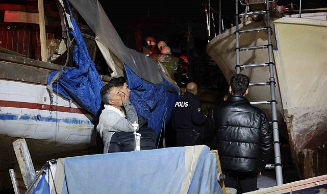 İzmir'de balıkçı teknesinde tüp patladı: 1 ölü