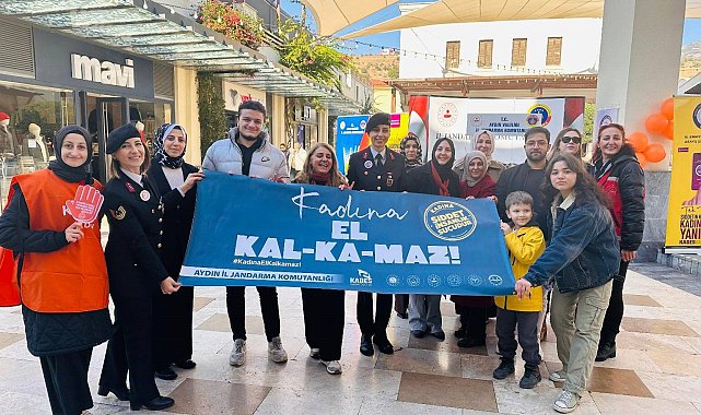 Jandarma, kadına karşı şiddete dikkat çekti
