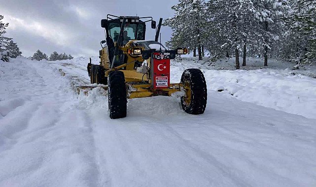 Karabük'te 182 köy yolu ulaşıma kapandı