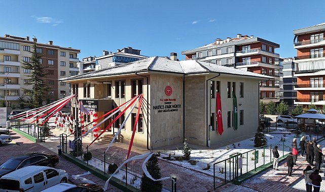 Karatay Hatice-Faik Nükte Aile Sağlığı Merkezi açıldı
