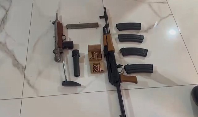 Kars'ta mimarlık ofisinden cephanelik çıktı