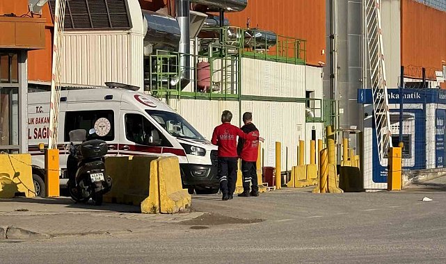 Kartepe'deki fabrikada 2 işçi hastanelik oldu