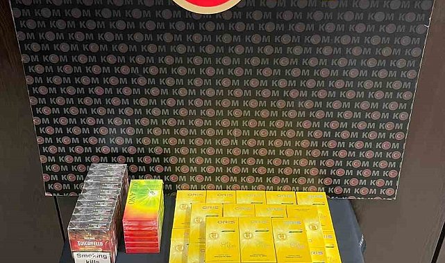 Kastamonu'da kaçak sigara operasyonu