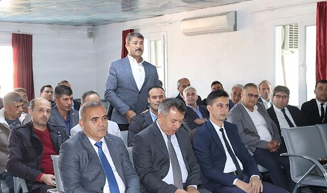 Kaymakam Kahveci muhtarlar ve yaşlılarla bir araya geldi