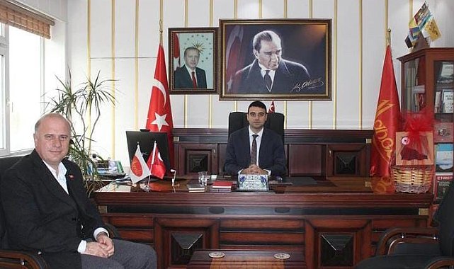 Kaymakam Kılıç ve Başkan Torun bir araya geldi