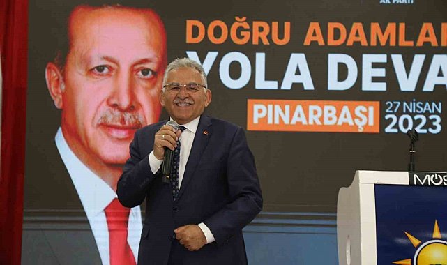 Kayseri Büyükşehir'den Pınarbaşı'da 6 yılda 1 milyar TL'lik yatırım