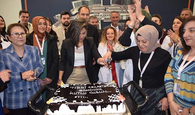Kayseri Şehir Hastanesi'nde 29 Kasım Tıbbi Sekreterler Günü kutlandı