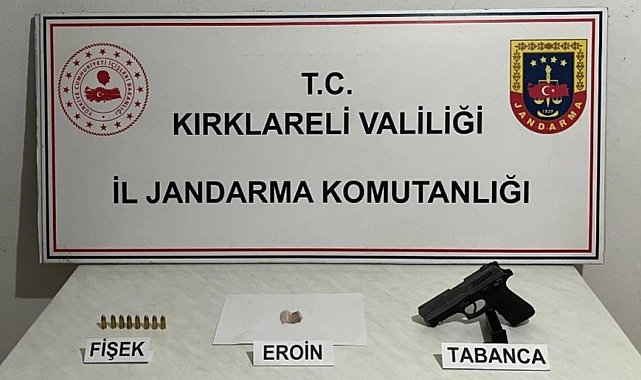Kırklareli'nde kaçak kazı ve uyuşturucu operasyonu: 8 gözaltı