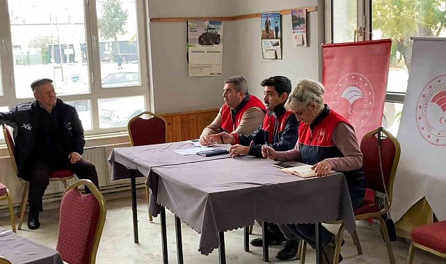 Kırklareli'nde üreticiler desteklemeler hakkında bilgilendirildi
