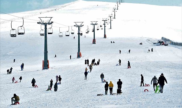 Kış turizminin gözdesi "Akdağ Kayak Merkezi" sezona hazır