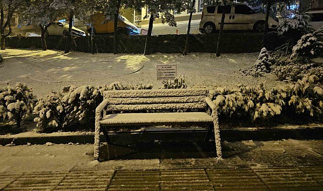 Kızılcahamam'da kar keyfi
