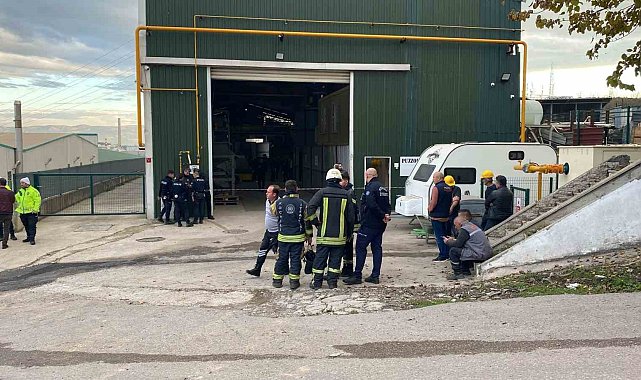 Kocaeli&#039;de geri dönüşüm tesisinde patlama: 1 ölü, 1 yaralı