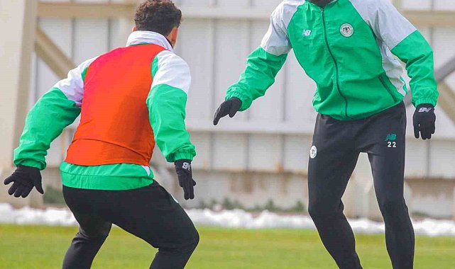 Konyaspor&#039;da, Adana Demirspor maçı hazırlıkları sürüyor
