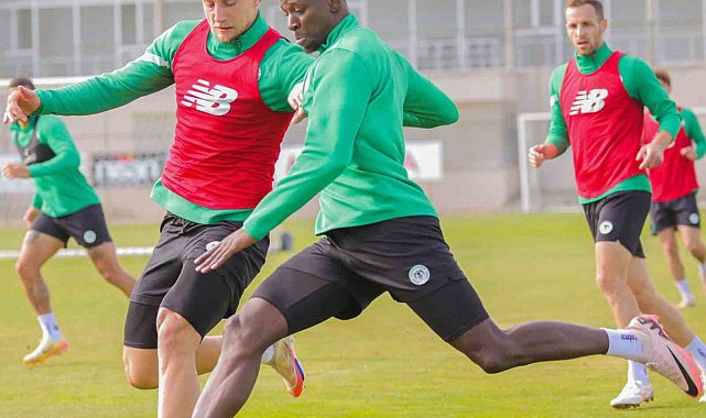 Konyaspor'da, Hatayspor maçı hazırlıkları devam etti